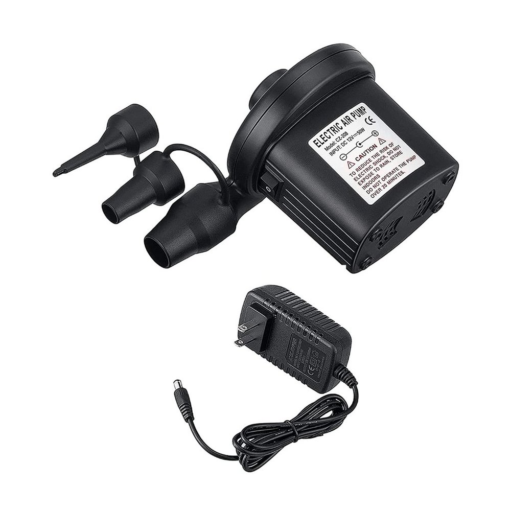 Electric Air Pump for Inflatables Air Bed Mattress Float Pool Toy Flow
